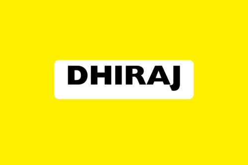 How To Pronounce dhiraj In American And British English